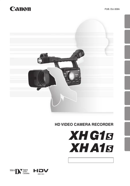 canon キヤノン 業務用デジタルビデオカメラ　旧